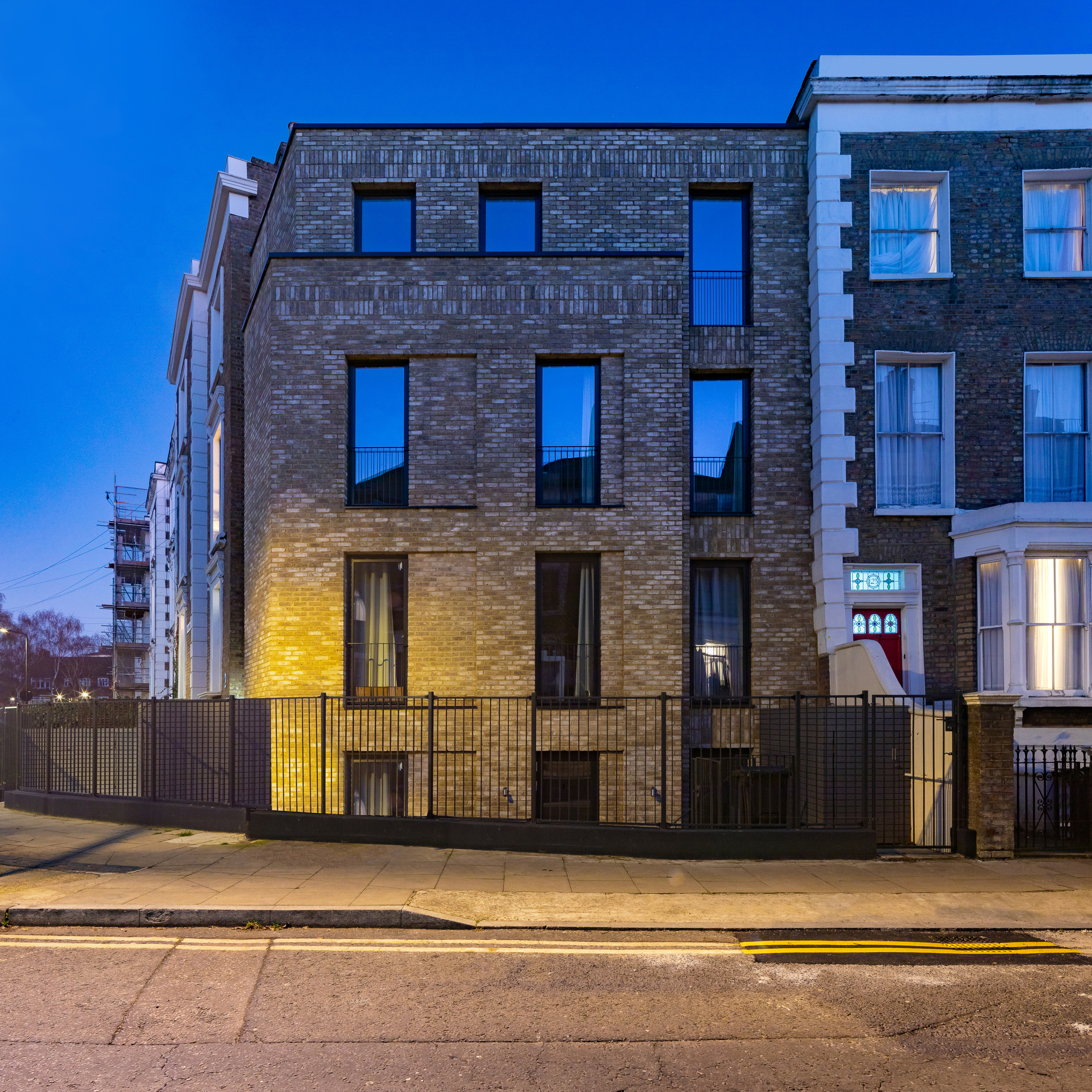 Exterior dusk