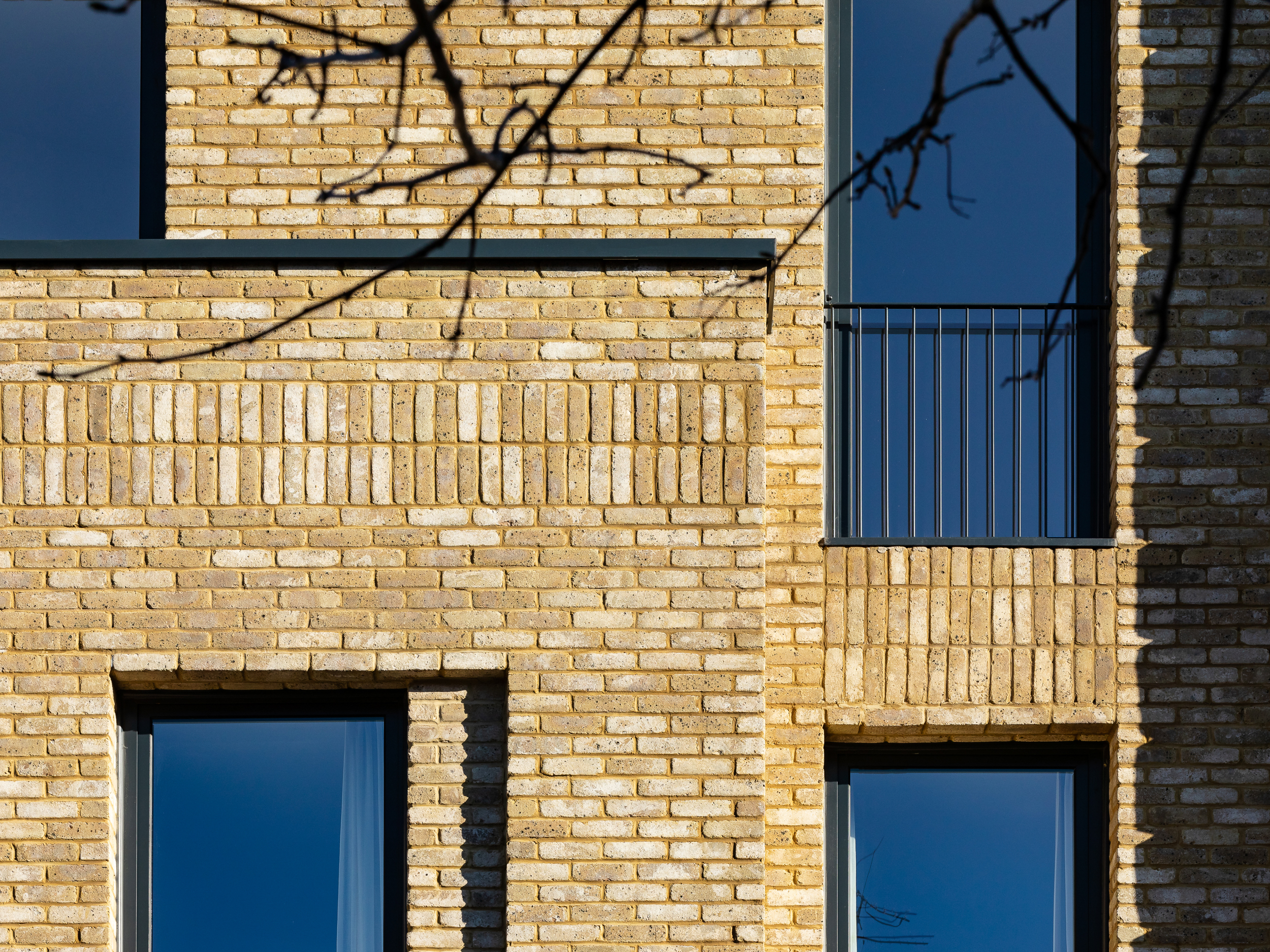Brickwork facade detail