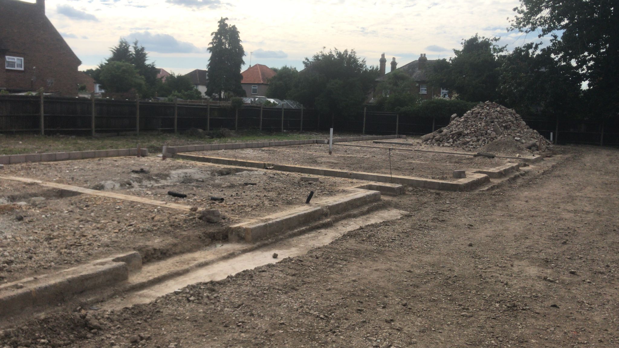 Substructure brickwork
