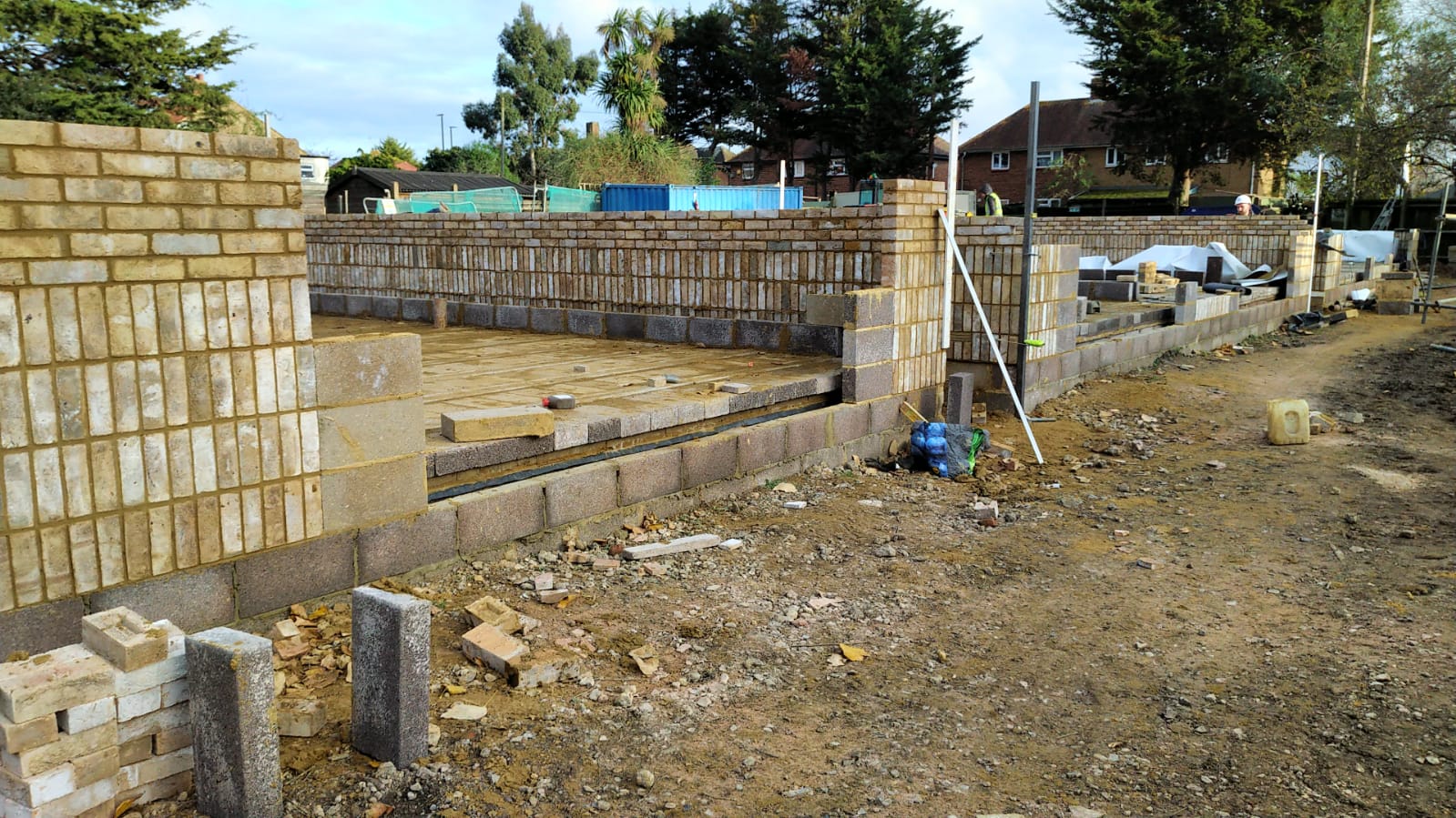 Superstructure brickwork