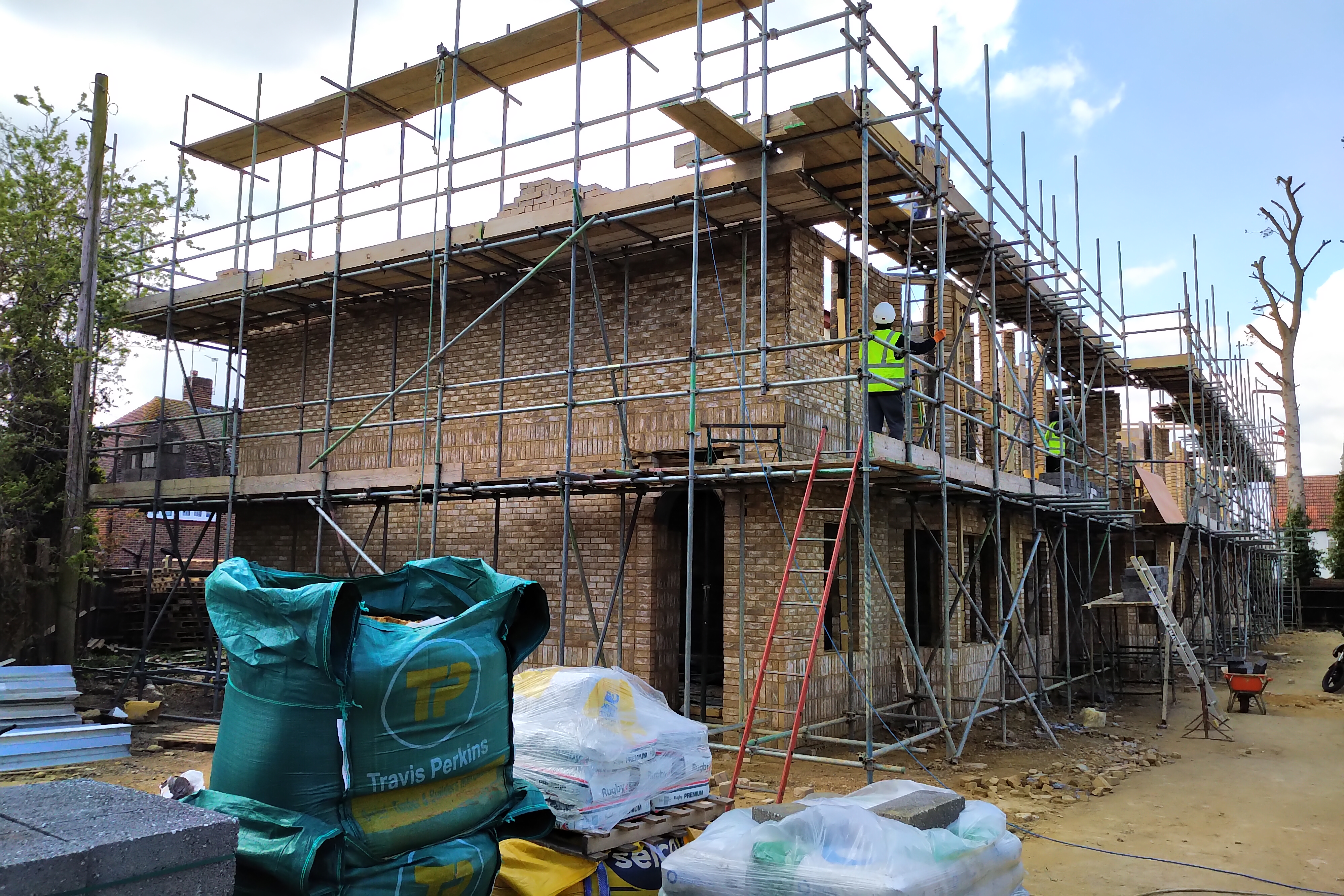 Roof construction detail