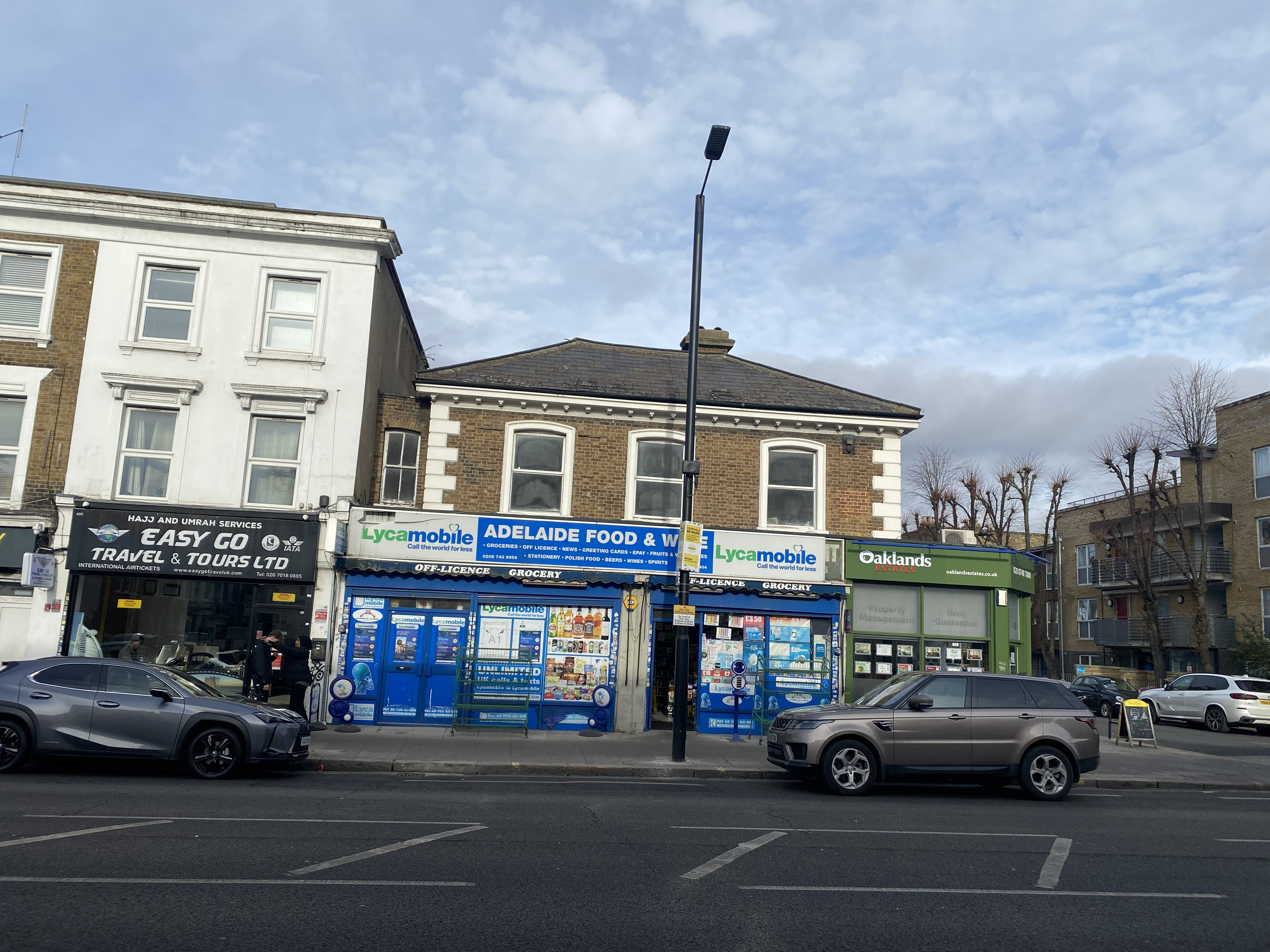 Existing building Uxbridge Road view