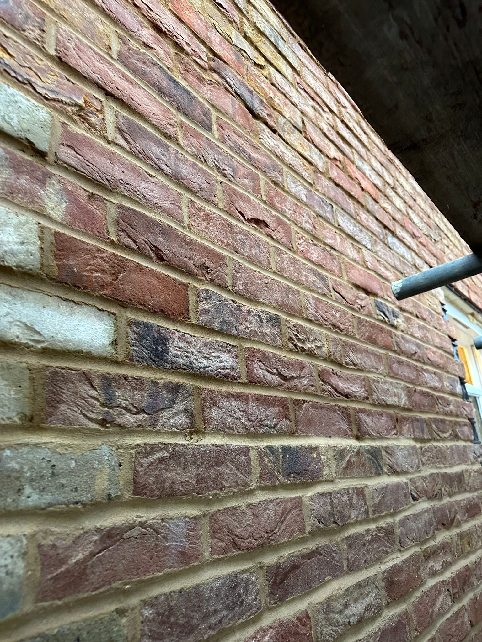 New brickwork matching course detail