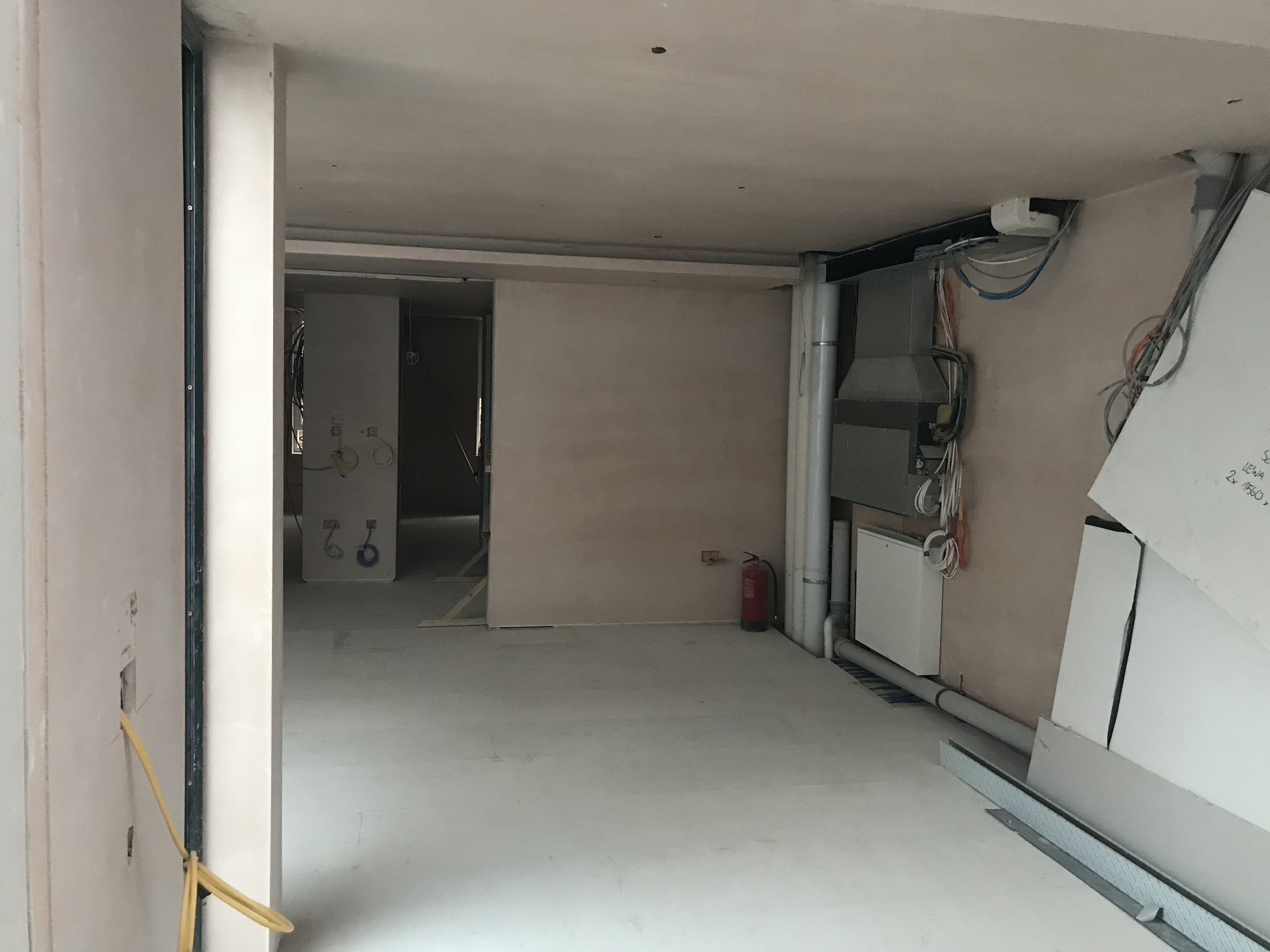 Basement MEP second fix